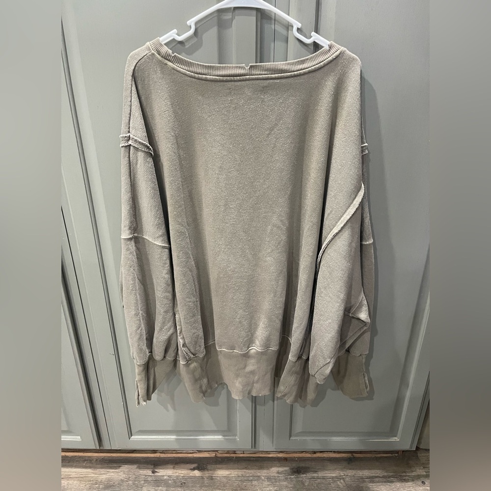 NWOT Free People Camden Sweatshirt - Picture 4 of 8